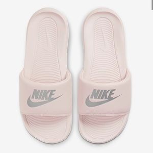 rose nike slides